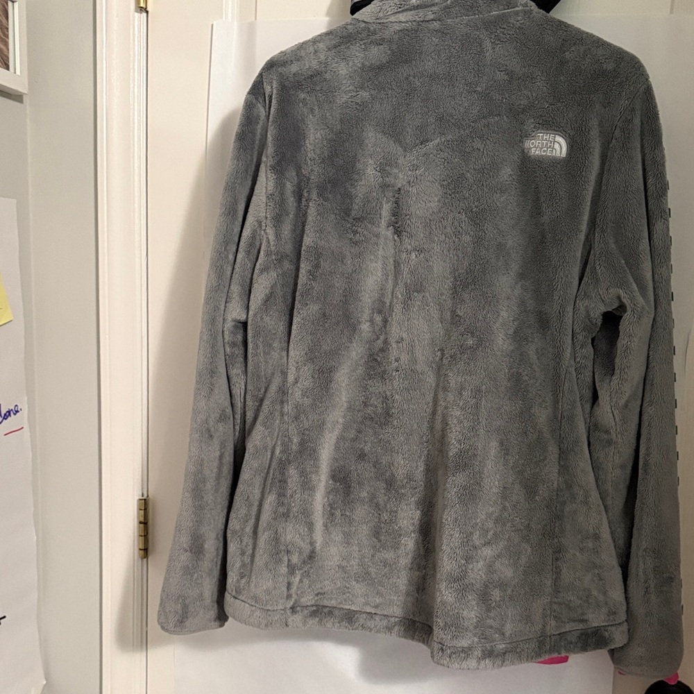 The North Face Women's Gray Teddy Jacket - Picture 3 of 4